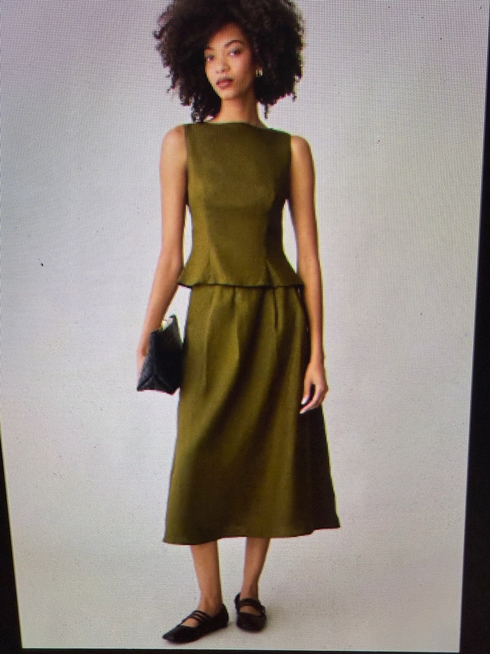 Few Moda Aveline Linen Matching Set in Olive Linen